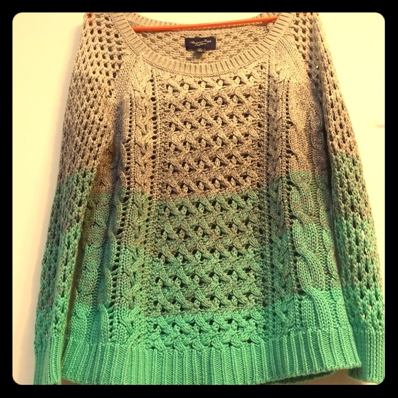 AEO ombre sweater - Picture 1 of 5